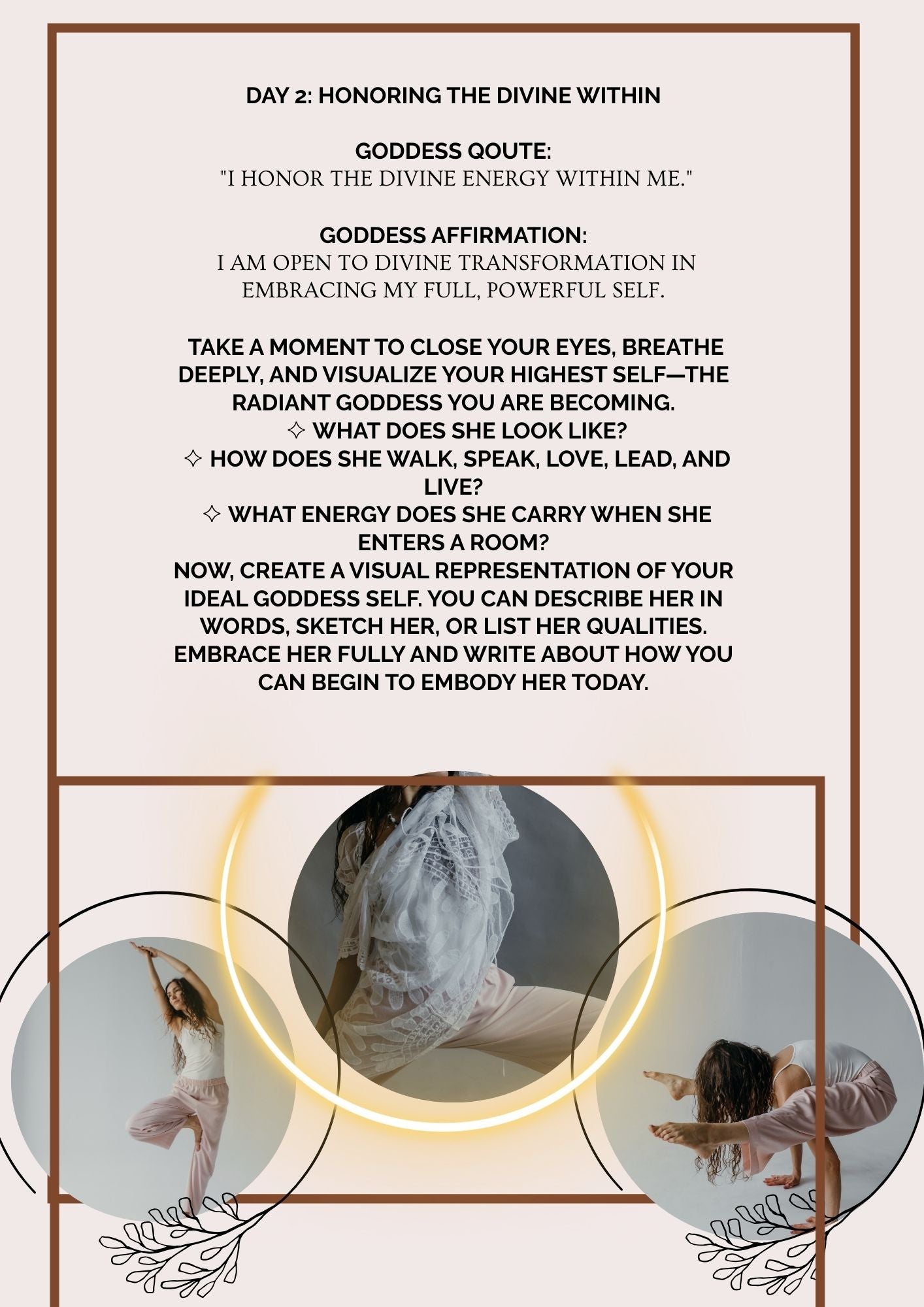 ✨ Goddess Lifestyle 7-Day Digital Challenge ✨