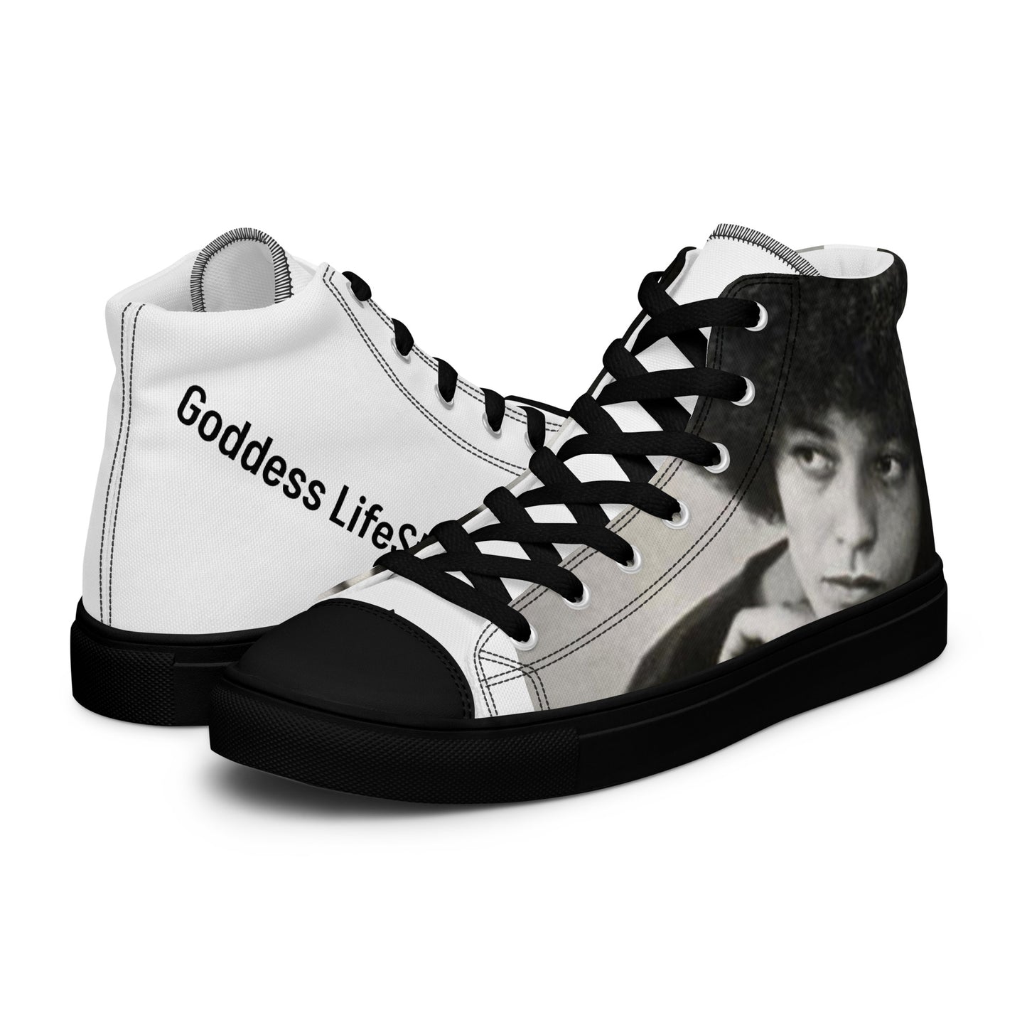 Goddess LifeStyle Vintage Collection ( Angela Davis Hightops)