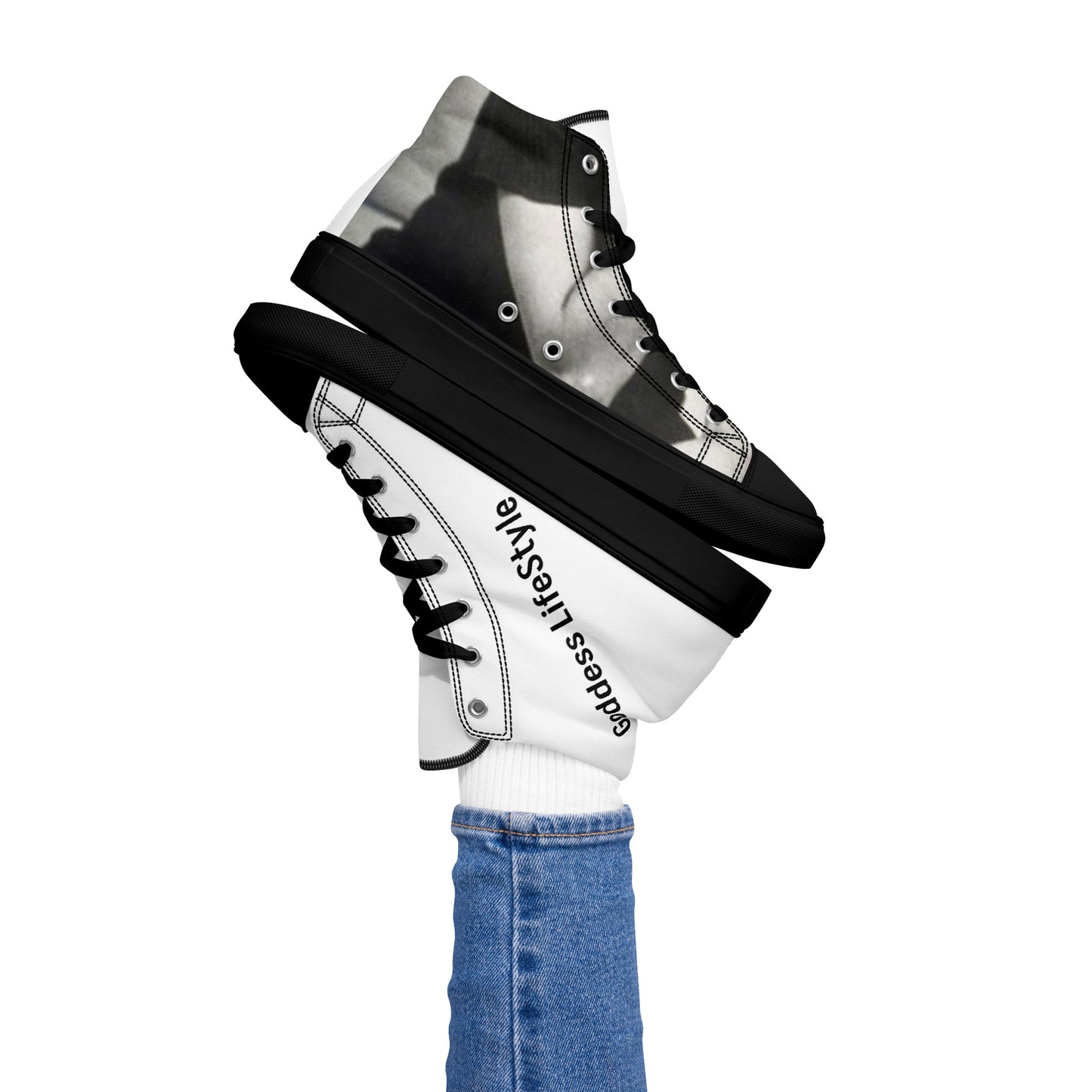 Goddess LifeStyle Vintage Collection ( Angela Davis Hightops)