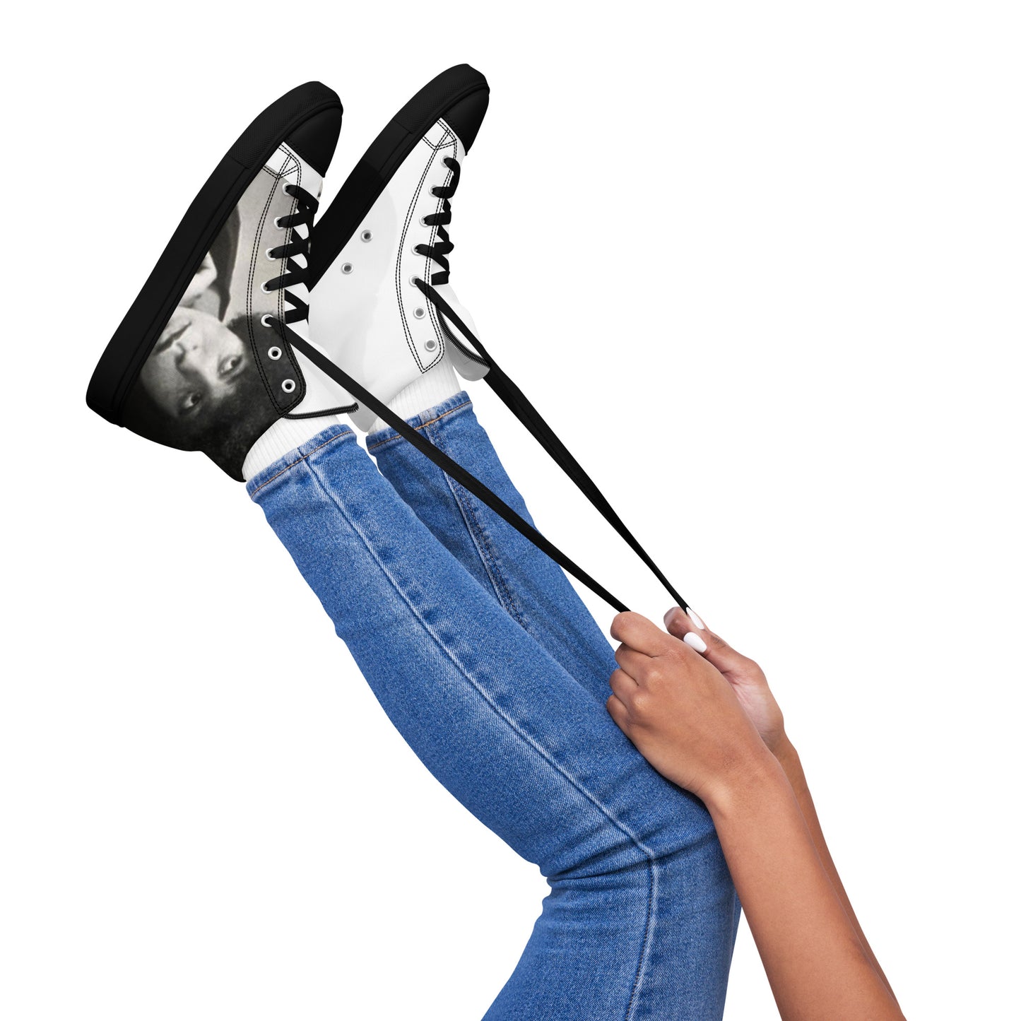 Goddess LifeStyle Vintage Collection ( Angela Davis Hightops)