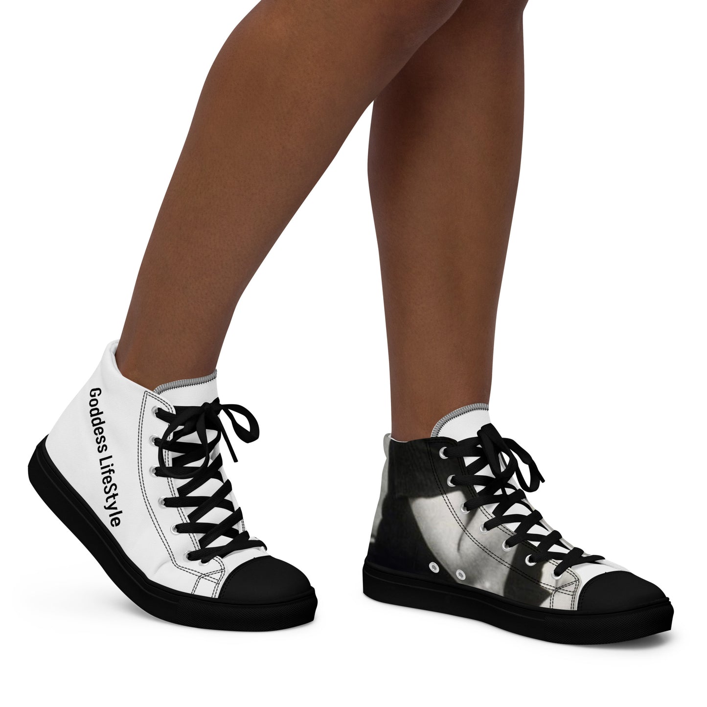 Goddess LifeStyle Vintage Collection ( Angela Davis Hightops)