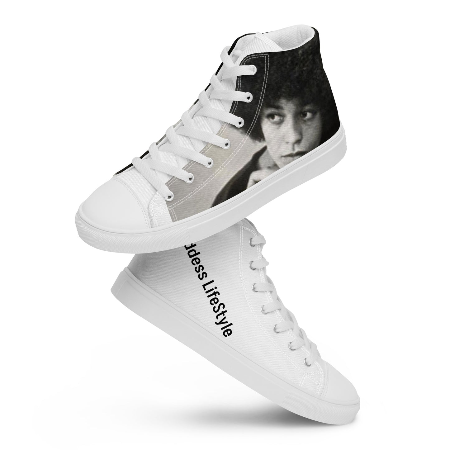 Goddess LifeStyle Vintage Collection ( Angela Davis Hightops)