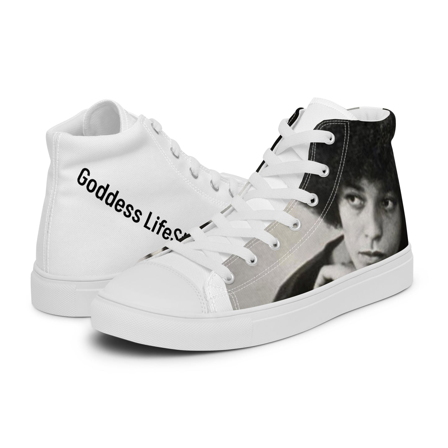 Goddess LifeStyle Vintage Collection ( Angela Davis Hightops)