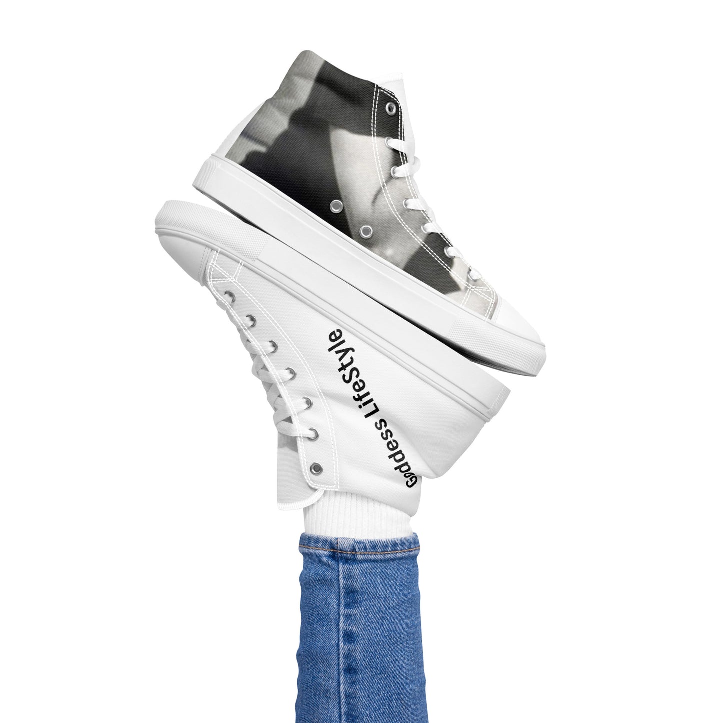 Goddess LifeStyle Vintage Collection ( Angela Davis Hightops)