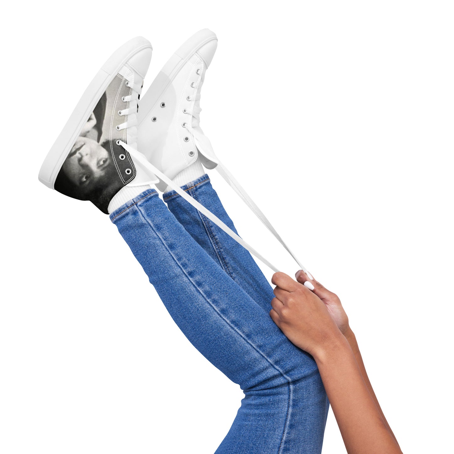Goddess LifeStyle Vintage Collection ( Angela Davis Hightops)