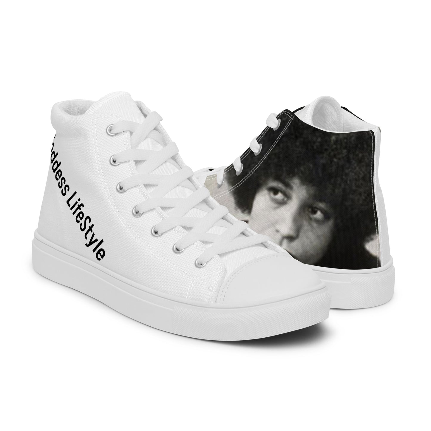 Goddess LifeStyle Vintage Collection ( Angela Davis Hightops)