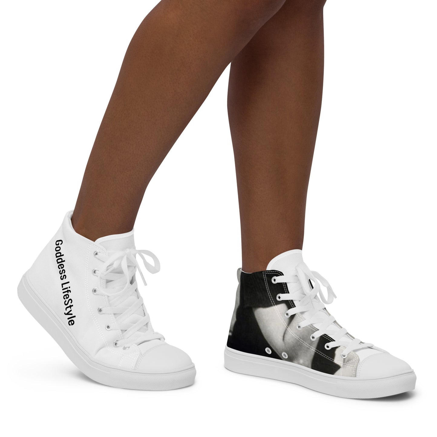 Goddess LifeStyle Vintage Collection ( Angela Davis Hightops)